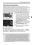 Page 141141
u White Balance Correction N
With just one shot, three images having a different color balance can be 
recorded simultaneously. Based on the color temperature of the current white 
balance setting, the image will be br acketed with a blue/amber bias or 
magenta/green bias. This is called wh ite balance bracketing (WB-BKT). White 
balance bracketing is possible up to ±3 levels in single-level increments.
Set the white balance bracketing amount.
 In step 2 for white balance correction, 
when you turn...