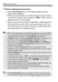 Page 180180
P Multiple Exposures N
9Shoot subsequent exposures.
XWhen [On:Func/Ctrl ] is set, the merged multiple-exposure 
image will be displayed.
  With Live View shooting, the mu ltiple-exposure images merged 
so far will be displayed. By pressing the < B> button, you can 
display only the Live View image.
  After you shoot the set number of exposures, multiple-exposure 
shooting will be canceled. With  continuous shooting, after you 
finish shooting the set number of exposures while holding down 
the...