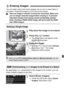 Page 277277
You can either select and erase images one by one or erase them in 
one batch. Protected images (p.272) will not be erased. Once an image is erased, it cann ot be recovered. Make sure 
you no longer need the image before erasing it. To prevent 
important images from being erased accidentally, protect 
them. Erasing a RAW+JPEG image will erase both the RAW 
and JPEG images.
1Play back the image to be erased.
2Press the < L> button.
X The Erase menu will appear at the 
bottom of the screen.
3Erase the...