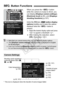 Page 336336
When you press the  button 
while the camera is ready to shoot, you 
can display [ Displays camera settings ], 
[Electronic level ] (p.60), and [Displays 
shooting functions ] (p.337).
Under the [53] tab, [z  button display 
options] enables you to se lect the options 
displayed when the  button is 
pressed.
 Select the desired di splay option and press 
 to append a checkmark .
  After making the selection, select 
[OK ], then press < 0>.
* This icon is displayed when the  transfer of some images...