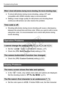 Page 366366
Troubleshooting Guide
 To shoot still photos during movie shooting, us ing a CF card 
compatible with UDMA transfer rates is recommended.
  Setting a lower image quality fo r still photos and shooting fewer 
continuous still photos can also resolve the problem.
  Shooting still photos during movie  shooting will cause a discrepancy 
between the actual time and time co de. When you want to edit a movie 
using time code, it is recommended not to shoot still photos during 
movie shooting.
  Set the < R>...