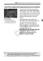 Page 8989
3 Selecting AI Servo AF Characteristics (For a Subject) N
Geared for tracking moving subjects 
whose speed can change dramatically 
and suddenly. Also, if the target subject 
moves dramatically up, down, left or right 
and it is difficult to focus, the AF point 
switches automatically to track the 
subject.
This setting takes effect when the 
following AF area selection modes are 
set: AF point expansion (Manual 
selection  ), AF point expansion 
(Manual selection, surrounding points), 
Zone AF...