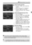 Page 3333
3 Setting the Date, Time, and Zone
4Set the date and time.
 Press the < U> key to select the 
number.
  Press < 0> so < r> is displayed.
  Press the < V> key to set the 
number, then press < 0>. (Returns 
to < s>.)
5Set the Daylight Saving Time.
  Set it if necessary.
  Press the < U> key to select [ Y].
  Press < 0> so < r> is displayed.
  Press the < V> key to select [ Z], 
then press < 0>.
  When the daylight saving time is set 
to [Z], the time set in step 4 will 
advance by 1 hour. If [ Y] is...