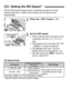 Page 8686
Set the ISO speed (image sensor’s sensitivity to light) to suit the 
ambient light level. In Basic Zone modes, the ISO speed is set 
automatically.
1Press the  button. (9 )
2Set the ISO speed.
 While looking at the LCD panel or the 
viewfinder, turn the < 6> or < 5> 
dial.
  ISO speed can be set within ISO 100 
- 25600 in 1/3-stop increments.
  “A” indicates ISO Auto. The ISO 
speed will be set automatically. You 
can also press the < B> button to 
set it to “ A (AUTO)”.
ISO Speed Guide
* High ISO...