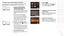 Page 128128
1
2
3
4
5
6
7
8
9
10
Cover 
Before Use
Common Camera 
Operations
Advanced Guide
Camera Basics
Auto Mode / 
Hybrid Auto Mode
Other Shooting 
Modes
Tv, Av, M, C1, 
and C2 Mode
Playback Mode
Wi-Fi Functions
Setting Menu
Accessories
Appendix
Index
Basic Guide
P Mode
4 Choose [].
zzPress the  buttons or 
turn the  dial to choose [], and 
then press the  button.
5 Establish a connection with the 
access point.
zzPress the  buttons or turn the 
 dial to choose [Authenticate], and 
then press the  button.
6...