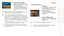 Page 11011 0
1
2
3
4
5
6
7
8
9
10
Cover 
Before Use
Common Camera 
Operations
Advanced Guide
Camera Basics
Auto Mode / 
Hybrid Auto Mode
Other Shooting 
Modes
Tv, Av, M, and 
C Mode
Playback Mode
Wi-Fi Functions
Setting Menu
Accessories
Appendix
Index
Basic Guide
P Mode
4	 View	the	filtered	images.
zzPress the  buttons or turn the 
 dial to browse the images narrowed 
down by your conditions.
zzTo	exit	filtered	image	display,	press	the	 button, and after [Image search 
canceled] is displayed, press the < m
>...