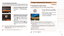 Page 4646
1
2
3
4
5
6
7
8
9
10
Cover 
Before Use
Common Camera 
Operations
Advanced Guide
Camera Basics
Auto Mode / 
Hybrid Auto Mode
Other Shooting 
Modes
Tv, Av, M, and 
C Mode
Playback Mode
Wi-Fi Functions
Setting Menu
Accessories
Appendix
Index
Basic Guide
P Mode
Erasing Registered InformationYou can erase information (face info, names, birthdays) registered to F\
ace 
ID. However, names recorded in previously shot images will not be erased.
1 Access the [Erase Info] screen.
zzFollow step 1 in “Registering...