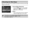 Page 102102
When the camera detects the possibility that people have their eyes shut,   
appears on the screen.
Choose [Blink Detection].
zPress the n button to choose [Blink 
Detection] in the  4 tab, then press the 
qr  buttons to choose [On].
Shoot.
XWhen a person with shut eyes is detected, 
a frame and   appear on the screen.
Checking for Shut Eyes
•This function is only available for th e last image shot when you have set 
the camera to 2 or more shots in   or $  mode.
• Not available in  W mode.
 