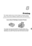 Page 141141
Printing
This chapter explains how to choose images for printing, and print 
using a Canon-brand PictBridge compli ant printer (sold separately).
Canon-Brand PictBridge Compliant Printers
•This chapter uses Canon-brand SELPHY CP series printers in the 
explanations. The displayed screens and available functions will differ 
depending on the printer. Please also refer to the Printer User Guide.
8
 