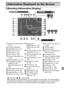 Page 183183
* : Standard,  : Held verticallyWhen shooting, the camera detects if it is held  vertically or horizontally, and adjusts settings 
accordingly for the best shot. It also detects orientation during playback, so you can hold the 
camera in either orientation and it will automatically rotate images for correct viewing.
This function may not operate correctly when the camera is pointed straight up or down.
Information Displayed on the Screen
Shooting (Information Display)
Battery Charge Indicator 
(p....