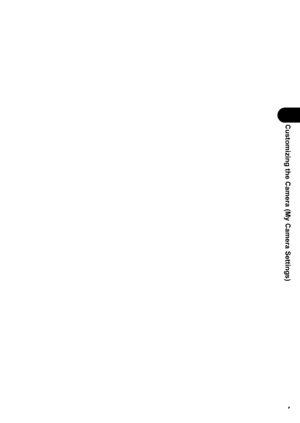 Page 149147
Customizing the Camera (My Camera Settings)
 