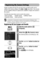 Page 146144
Registering My Camera Settings
Images recorded onto the SD card and newly recorded sounds can be 
added as My Camera settings to the  and   menu items. You can also 
use the supplied software to upload your computer’s images and sounds to 
the camera.
The following menu items can be saved to the camera.
 Start-up Image Shutter Sound Selftimer Sound Operation Sound Start-up Sound
A computer is required to restore the My Camera Settings to the 
defaults. Use the supplied software (ZoomBrowser...