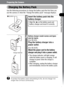 Page 2321
Preparing the Camera
Preparing the Camera
Charging the Battery Pack
Use the following procedures to charge the battery pack the first time you 
use the camera or when the “Change the battery pack” message displays. 
To protect the battery pack and prolong its life, do not charge it for 
longer than 24 hours continuously.
1Insert the battery pack into the 
battery charger.
Align the   on the battery pack and 
battery charger and insert it correctly. 
2Battery charger model names and types 
vary by...