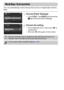 Page 104
104
You can automatically correct red-eye that occurs in images taken with the 
flash.
Choose [Flash Settings].
zTouch ø, then n  and choose the 
4  tab and touch [Flash Settings].
Choose the setting.
zTouch [Red-Eye Corr.], then touch  qr to 
choose [On].
XOnce set,  Œ will appear on the screen.
Red-Eye Correction
Red-eye correction may be applied to areas other than red eyes. For 
example, when red make-up has been used around eyes.
You can also correct recorded images  (p. 150).
 