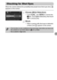 Page 105
105
When the camera detects the possibility that people have their eyes shut,   
appears on the screen.
Choose [Blink Detection].
zTouch ø, then n  to choose the 
4  tab. Touch [Blink Detection], then touch 
qr  to choose [On].
Shoot.
XWhen a person with shut eyes is detected, 
a frame and   appear on the screen.
Checking for Shut Eyes
•This function is only available for th e last image shot when you have set 
the camera to 2 or more shots in   or  $ mode.
• Not available in  W mode.
 