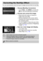 Page 150
150
You can automatically correct red eyes in images and save them as new files.
Choose [Red-Eye Correction].
zTouch ø, then n  to choose the 
1  tab, and touch [Red-Eye Correction].
Choose and correct the image.
zDrag across the screen to choose an 
image, then touch [OK].
XRed-eye detected by the camera will be 
corrected and a frame will appear around 
the corrected portion.
zYou can magnify or reduce the size of the 
image using the procedures in “Magnifying 
Images”  (p. 127).
Save as a new image...