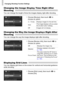 Page 172
Changing Shooting Function Settings
172
Changing the Image Display Time Right After 
Shooting
You can change the length of time the images display right after shooting.
zChoose [Review], then touch qr to 
choose an option.
Changing the Way the Image Displays Right After 
Shooting
You can change the way the image displays right after shooting.
zChoose [Review Info], then touch  qr to 
choose an option.
Displaying Grid Lines
You can display grid lines on the screen for vertical and horizontal guidance...