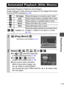 Page 7977
  Playback/Erasing
Automated Playback of Memory Card Images.
Image settings for slide shows are based on the Digital Print Order 
Format (DPOF) standard (p. 82). 
Automated Playback (Slide Shows)
All ImagesPlays all images on a memory card in order.
DatePlays images bearing a specified date in order.
FolderPlays images in a specified folder in order.
MoviePlays movie files only, in order.
StillsPlays still images only, in order.
–
Custom 1–3Plays the images selected for each slide show, 
Custom 1,...