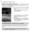 Page 142Changing the Start-up Image or Sound
142
Register the Start-up Screen
When you press the 1 button and set the camera to playback mode, you 
can register sounds and images.
●Select [Start-up Image], then press the m 
button.
●Press the qr buttons to select [2], then 
press the m button.
●Press the qr buttons or turn the Â dial 
to select an image, then press the 
mbutton.
●Press the qr buttons or turn the Â dial 
to select [OK], then press the m button to 
complete registration.
You can register images or...