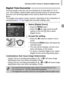 Page 61Zooming in More Closely on Subjects (Digital Zoom)
61
Digital Tele-Converter
The focal length of the lens can be increased by an equivalent of 1.5x or 
2.0x. This enables a faster shutter speed and less chance of camera shake 
than the zoom (including digital zoom) used by itself at the same zoom 
factor.
The images may appear coarse, however, depending on the combination of 
recording pixel (p. 72) and digital tele-converter settings used.
Select [Digital Zoom].
●Press the n button.
●Select the 4 tab,...