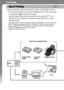 Page 108106
Print Settings
Images shot with this camera can be printed using one of the following methods.-Connecting the camera to a direct print compatible printer*1 with a single cable 
and pressing the   button on the camera.
-Selecting images and specifying the number of print copies (DPOF*2 print 
settings) with the camera before sending the images (SD card) to a photo 
developing center
*1Since this camera uses a standard protocol (PictBridge), you can use it with 
other PictBridge-compliant printers in...