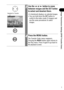 Page 117115
Image Transmission Settings (DPOF Transfer Order)
3Use the   or   button to move 
between images and the SET button 
to select and deselect them.
 A checkmark displays on selected images.
 You can hold down the SET button to 
switch to the index mode (3 images) and 
use the same procedures to select 
images.
4Press the MENU button.
The Transfer Order menu reappears. 
Pressing the MENU button again returns to 
the Play menu. Press it again to go back to 
the playback screen.
Selected for Transfer
 