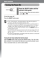 Page 3432
Basic Functions
Turning the Power On
To turn the power off
Press the ON/OFF button again.
 If the “Card locked!” message appears right after the power is 
turned on, the SD card cannot record (p. 22).
 The Date/Time menu will appear the first time the camera power is 
turned on or whenever the built-in rechargeable lithium-ion battery 
charge is low. Reset the date and time when this occurs (p. 27).
 If the power saving function activates, press the ON/OFF button to 
restore power (p. 33).
 You...