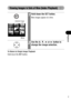 Page 9593
Playback
 
Viewing Images in Sets of Nine (Index Playback) 
To Return to Single Image Playback
Hold down the SET button.
1Hold down the SET button.
Nine images appear at a time.
2Use the  ,  ,   or   button to 
change the image selection.
Selected Image
Movie
 