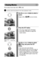 Page 9694
Viewing Movies
You can play movie clips shot in  mode.
Movies cannot be played in the index playback mode.
1Use the   or   button to select a 
movie.
Images with a   icon are movies.
2Press the SET button.
 The movie control panel will display.
 Use the   or   button to adjust the 
sound volume.
3Use the   or   button to select 
 (Play) and press the SET 
button.
 The movie and sound will play.
 When playback ends, the movie stops at 
the last frame displayed. Press the SET 
button to display the...