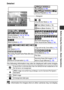 Page 19Before Using the Camera—Basic Operations
17 Detailed
The following information may also be displayed with some images.
Information for images shot on other cameras may not display 
correctly. 
A sound file in a format other than the WAVE format is attached or the 
file format is not recognized.
JPEG image not conforming to Design rule for Camera File System 
Standards
RAW image
Unrecognized data type
Exposure Compensation (p. 48)White Balance (p. 51) ISO Speed (p. 61)Flash (Basic Guide p. 16) Histogram...