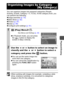 Page 71  Playback/Erasing
69
You can organize images into prepared categories (People, 
Scenery, Events, Category 1-3, To Do). At the category level, you 
can perform the following.
zImage searches (p. 70) 
zSlide Show (p. 82)
zProtect (p. 87)
zErase (p. 89)
zConfigure print settings (p. 91)
When working with images (for example, compiling a slide 
show, erasing or printing), it is convenient to categorize 
images in the [To Do] category.
Organizing Images by Categor y 
(My Categor y)
1 (Play) Menu .
See Menus...