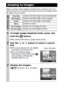 Page 7270
When you have many images recorded onto a memory card, it is 
handy to use the six search keys below to jump over images to find 
the object of your search.
Jumping to Images
Shot DateJumps to the first image of each shooting date.
My CategoryJumps to the first image in each category. 
FolderJumps to the first image in each folder.
MovieJumps to a movie.
By 10 imagesJumps over 10 images at a time.
By 100 imagesJumps over 100 images at a time.
1In single image playback mode, press and 
hold the...