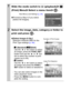 Page 9492
1Slide the mode switch to   (playback)  
(Print) Menu Select a menu item .
See Menus and Settings (p. 23).
zProceed to Step 4 if you select 
[Select All Images].
2Select the image, date, categor y or folder to 
print and press  . 
z[Select Images & Qty.]
Selection methods differ for the 
Print Type settings (p. 94).
-  (Standard)/ (Both)
Use the   or   button to select 
an image, press the FUNC./SET 
button and use the   or   but-
ton to select the number of print 
copies (up to 99).
-  (Index)
Use...