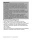 Page 126124
Trademark Acknowledgments 
• Canon, PIXMA and SELPHY are trademarks of Canon Inc.• Macintosh, Mac OS and QuickTime are trademarks of Apple 
Computer Inc., registered in the United States and/or other countries.
•Microsoft® and Windows® are either registered trademarks or 
trademarks of Microsoft Corporation in the United States and/or 
other countries.
• SD is a trademark.
• Other names and products not mentioned above may be registered 
trademarks or trademarks of their respective companies....