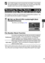 Page 6967
Shooting
Up to 2000 images can be saved into one folder. A new folder 
will automatically be created when you record more than that 
number even if you are not creating new folders.
The images you shoot are automatically assigned file numbers. You 
can select how the file number is assigned.
File Number Reset Function
*When a blank memory card is used. If a memory card with recorded data is used, 
the 7-digit number for the last recorded folder and image is compared with the last 
one on the card, and...