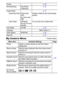 Page 3836
My Camera Menu 
Formatp. 28
File Numbering Auto Reset/
Continuous*p. 72
Cr eate Folderp. 71
Cr eate New Folde rCheck mark 
(On)/
No check mark 
(Off)Creates a folder for the next shooting 
session.
Auto Create
Off*/Daily/Monday–Sunday/Monthly
You can also set a creation time.
Auto Rotate On*/Offp. 70
LanguageBasic Guide p. 4
Video System NTSC/PALp. 93
Reset Allp. 37
Menu Item Available Settings  Page
Theme Selects a common theme for each My Camera 
settings item.
p. 94 Star t- up Image Sets the image...