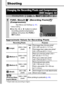 Page 4038
Shooting
Approximate Values for Recording Pixels
* Paper sizes vary according to region.
Changing the Recording Pixels and Compression(Still Images) 
Shooting Mode 
1FUNC. Menu * (Recording Pixels)/ * 
(Compression).
See 
Menus  and Settings  (p. 31).*  Default setting.
zUse the   or   button to select 
recording pixels/compression 
settings and press the  FUNC./
SET  button.
Recording Pixels Purpose
 (Large)
2592 × 1944  pixels High Print larger than A4-size prints* 
210 × 297 mm (8.3 × 11.7 in.)...