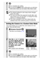 Page 7068
4.
zThis completes the setting.
z If you press the  MENU button at this point, you will return 
to the screen where you can select a My Colors mode.
z The default setting for color swap mode changes 
green into white.
z You may not obtain the expected results after color 
input mode if you use the flash, or change the white 
balance or metering settings.
z The colors specified in the color swap mode are 
retained even if the camera’s power is turned off.
Setting the Camera to a Custom Color Mode
This...