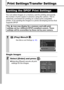 Page 9088
Print Settings/Transfer Settings
You can select images on a memory card for printing and specify 
the number of print copies in advance using the camera. This is 
extremely convenient for printing on a direct print compatible 
printer, or for sending the images to a photo developing service that 
supports DPOF.
Single Images
Setting the DPOF Print Settings 
The   icon may display for a memory card with print 
settings set by a different DPOF-compliant camera. These 
settings will be overwritten by...