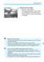 Page 267267
Preparing to Print
6Play back the image.
Press the  button.
The image will appear, and the < w> 
icon will appear on the upper left to 
indicate that the camera is connected 
to a printer.
wPictBridge
 Movies cannot be printed.
 The camera cannot be used with print ers compatible only with CP Direct 
or Bubble Jet Direct.
 Do not use any interface cable other than the one provided.
 If there is a long beeping sound in step 5, it indicates a problem with the 
printer. Resolve the problem...