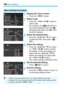 Page 563 Menu Operations
56
1Display the menu screen.
Press the < M> button.
2Select a tab.
Press the < YA >/< ZO > button to 
select a tab.
 For example, the [ A3] tab refers to 
the screen displayed when the  A 
(Shooting) tab’s third icon [ ] from 
the left is selected.
3Select the desired item.
 Press the < Wj /i >/ button 
to select the item, then press < Q/
0 >.
4Select the setting.
Press the < Wj /i >/ button 
or < YA >/ button to select 
the setting. (There are settings you 
select with the < Wj /i...