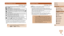 Page 3939
On-Screen Frames
 Still Images  Movies
In [] mode, a variety of frames are displayed once the camera 
detects subjects you are aiming the camera at.
 ● A white frame is displayed around the subject (or person’s face) 
determined by the camera to be the main subject, and gray frames are 
displayed around other detected faces. Frames follow moving subjects 
within a certain range to keep them in focus. 

 
However, if the camera detects subject movement, only the white 
frame will remain on the screen....