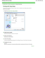 Page 16On-screen Manual > Various Printing Methods > Printing with Easy Setup 
Printing with Easy Setup 
The procedure for setting the basic print setup, which is necessary to print data properly with this
machine, is as follows: 
1.Open the printer driver setup window
2.Select the print quality  
Select High, Standard, or Draft for Print Quality. 
3.Select color/intensity  
Select Auto for Color/Intensity. 
4.Check the settings  
Check the specified settings displayed in the Settings Preview on the left side...