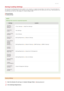 Page 4680ALJ-0AL
Saving/Loading Settings
You  can save  the  setting data of the  menu options in your computer, or register  the  saved  data in the  machine. The exported data can
be imported. If  using same model, other machines can import the  data exported from this machine and  vice versa.  These operations can
be performed only when you have logged on  in System Manager  Mode.
Saving  Settings
Loading Settings
NOTE
Settings that  cannot be  imported/exported
SettingsLocation
   

 
 
[Cloud Print...