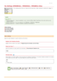 Page 4960ALJ-0C2
Fax Settings (MF8580Cdw / MF8550Cdn / MF8280Cw Only)
All  the  settings about  the  fax  are  listed with short descriptions. Default  settings are  marked with a dagger ().
NOTE
Asterisks ( )
Settings marked with " " may  be unavailable  or vary or have the  different  default  depending on  the  country where you are
using the  machine.
Settings marked with " " are  only available for  the  MF8580Cdw  / MF8550Cdn / MF8540Cdn.
Settings marked with " " cannot  be imported...