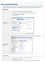 Page 7420AWU-00K
In the  Online Help,  all  the  functions  of the  driver software  and information  about options are included.  If  you want to know
descriptions of the  functions  and settings immediately  when  using  the  driver software, make use of the  Online Help.
For  Windows:How  to display the
Help screen (1) Select  [File]  - > [Print] from the  menu bar in  the  application.
(2) Select  the  printer in  [Select Printer] or [Name] in  the  [Print] dialog box.
(3) Click  [Preferences]  or...