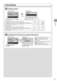 Page 553-7
Copying
 Copy  Settings 
    Collating  Copies  
 Copy mode screen    Setting screen 
    
   
Copy: Press Start
100%      LTR
 Copy Ratio: 100% Di
...
  N on 1: Off
 Collate: Off
101
   
Collate
 Off
 On
 
  

Printouts of a complete job are grouped.
For example, if you are copying three copies of a three-page 
document, printouts of a complete job are grouped and arranged 
in this page order: “1, 1, 1”, “2, 2, 2”, “3, 3, 3”.

Printouts of a complete job are collated.
For example, if you are...