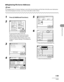 Page 200
4‑65
Sending Documents

Registering File Server Addresses
If Language Switch in Common Settings is set to [On], the Host Name and File Path of the file server destination 
may not be displayed correctly, so you may not be able to refer to them.
Ô
1 Press  (Additional Functions).
2 
If a password has been set for the 
Address Book, enter the password using 
– (numeric keys), then press [OK] to 
enter the Address Book Settings menu. (See 
Chapter 8, “System Settings,” in the Reference 
Guide.)
3 
4 
5 
6...