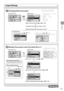 Page 61
3-5
Copying
  Copy  Settings  
        Enlarging/Reducing  Copies 
Copy mode screen  Setting screen*
 
Copy: Press Start
100% LTRDensity: 0
Original Type: Text...
2-Sided: Off
1
+-
1
  
Copy Ratio
Custom Ratio
100% Direct
400% Max
200%
   Select the copy ratio with [] or []  →
 [OK] 
 
  Load paper of the size to be output.  ( →
P.2-9) 
 
  Register the paper size to be output.  ( →
P.2-16) 
 To  n e x t  p a g e 
      Multiple Documents onto One Sheet ( N on 1)  
Copy mode screen  Setting screen*...