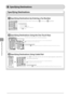 Page 88
6-4
Using the Fax Functions
Specifying Destinations
      Specifying Destinations by Entering a Fax Number  
 Specify the fax number with the numeric keys, [  ] ( Tone), and [] (Symbols). 
  Correcting destinations  Canceling  destinations 
 Press and hold [
] (Clear). 
 Deleting the last character of a destination
  Press  [
] (Clear). 
•
•
    Specifying Destinations Using Coded Dial  
 Press  [] (Coded Dial), and then enter the three-digit registration number (001 to 
181) with the numeric keys. 
 To...